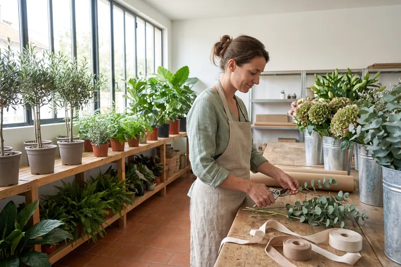 Plantes d'intérieur et d'extérieur — Fleuriste