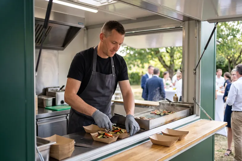 Service traiteur mobile — Food truck