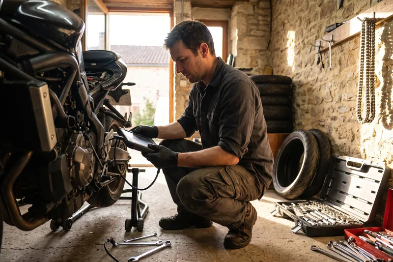 Diagnostic de panne — Garage moto