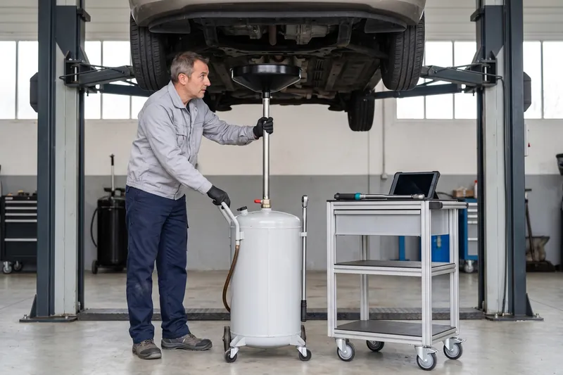 Vidange moteur — Garagiste