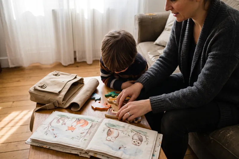 Garde régulière à domicile — Garde d'enfants