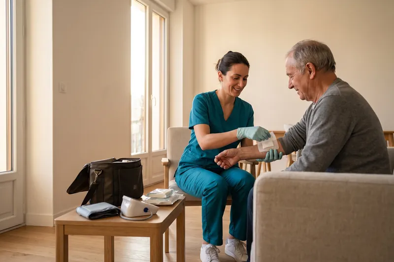 Soins post-opératoires — Infirmière