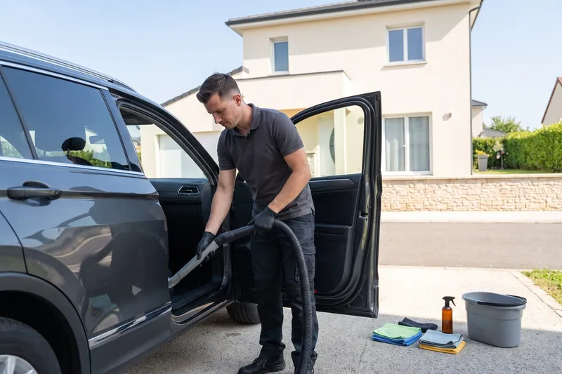 Nettoyage intérieur complet — Lavage auto à domicile