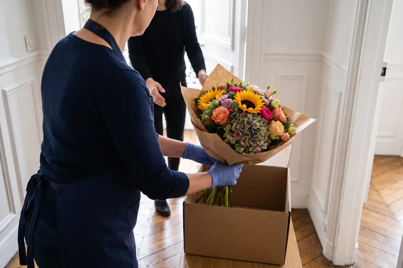 Livraison de fleurs pour anniversaires — Livraison de fleurs