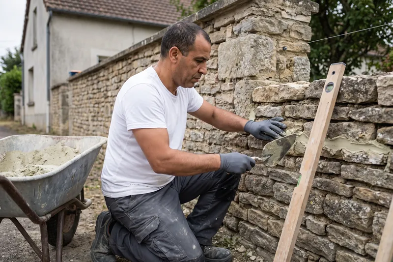 Rénovation de maçonnerie — Maçon
