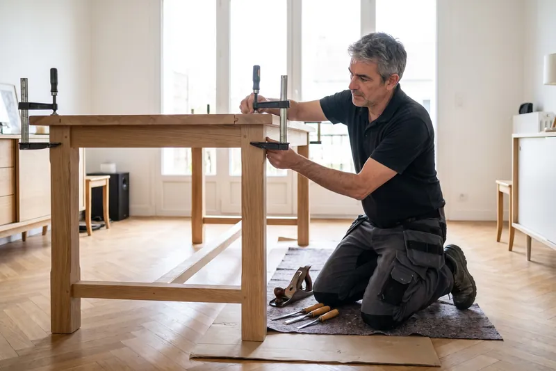Fabrication de meubles — Menuisier