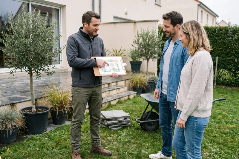 Conception de jardin — Paysagiste