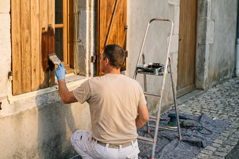 Décapage et lasure — Peintre en bâtiment