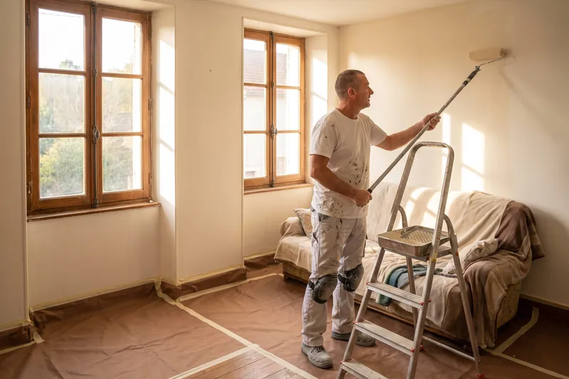 Peinture intérieure — Peintre en bâtiment