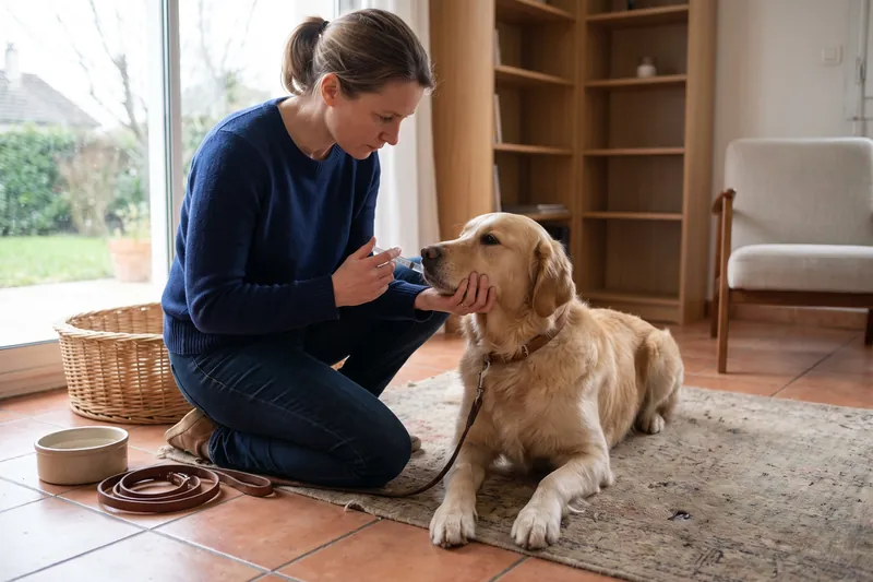 Administration de médicaments — Pet-sitter