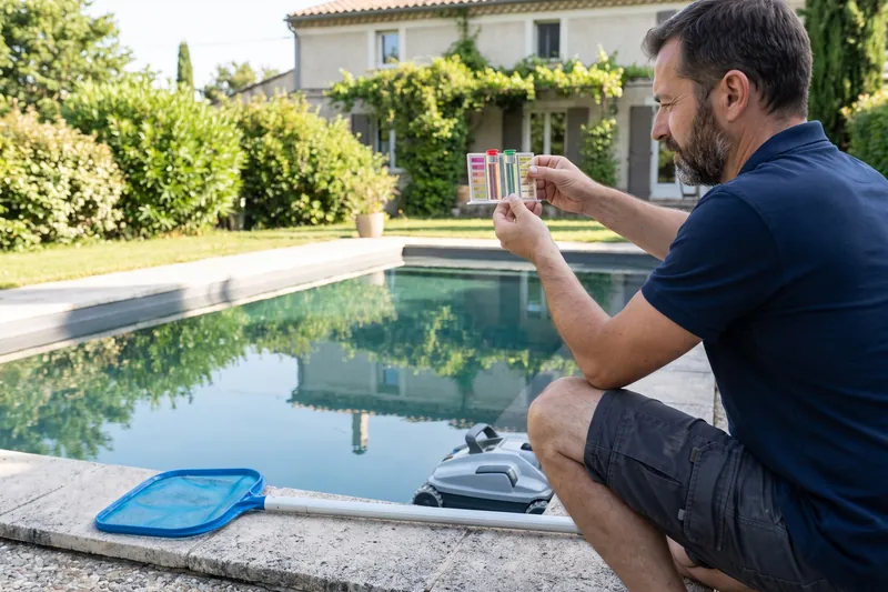 Entretien annuel de piscine — Pisciniste