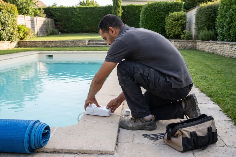 Installation de dispositifs de sécurité — Pisciniste