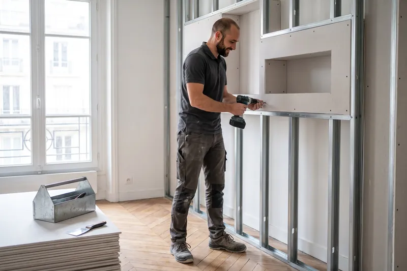 Création de niches et rangements — Plaquiste