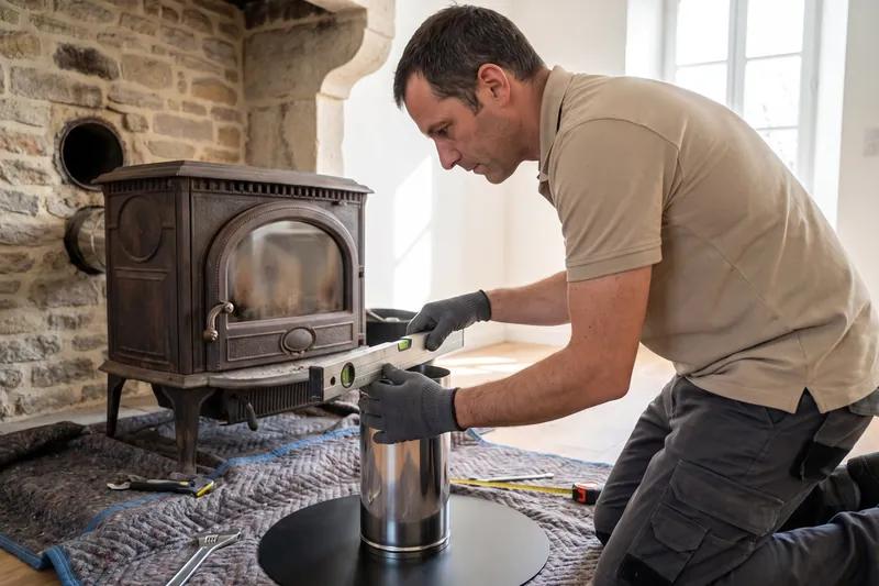 Remplacement d'ancien appareil — Installateur de poêles