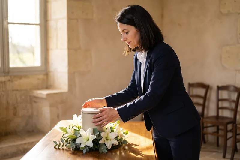 Inhumation ou crémation — Entreprise de pompes funèbres