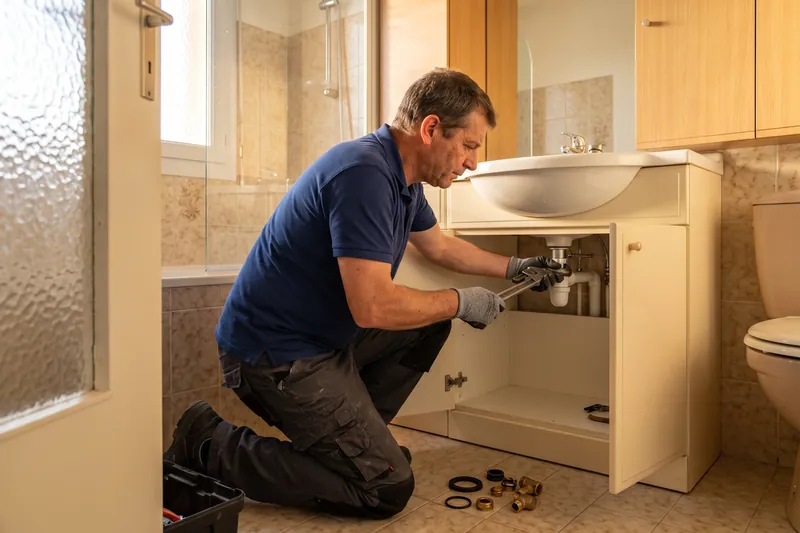 Réparation de fuite — Installateur de salle de bain