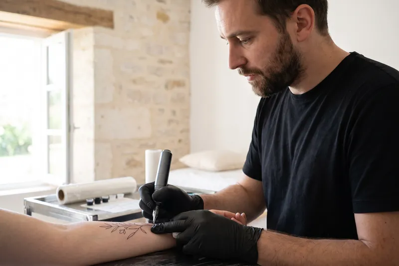 Petits tatouages — Tatoueur