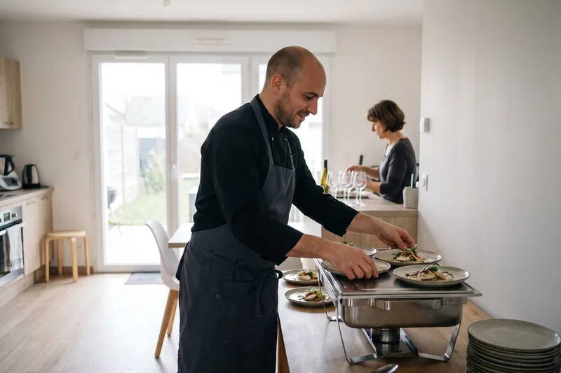 Service de traiteur à domicile — Traiteur